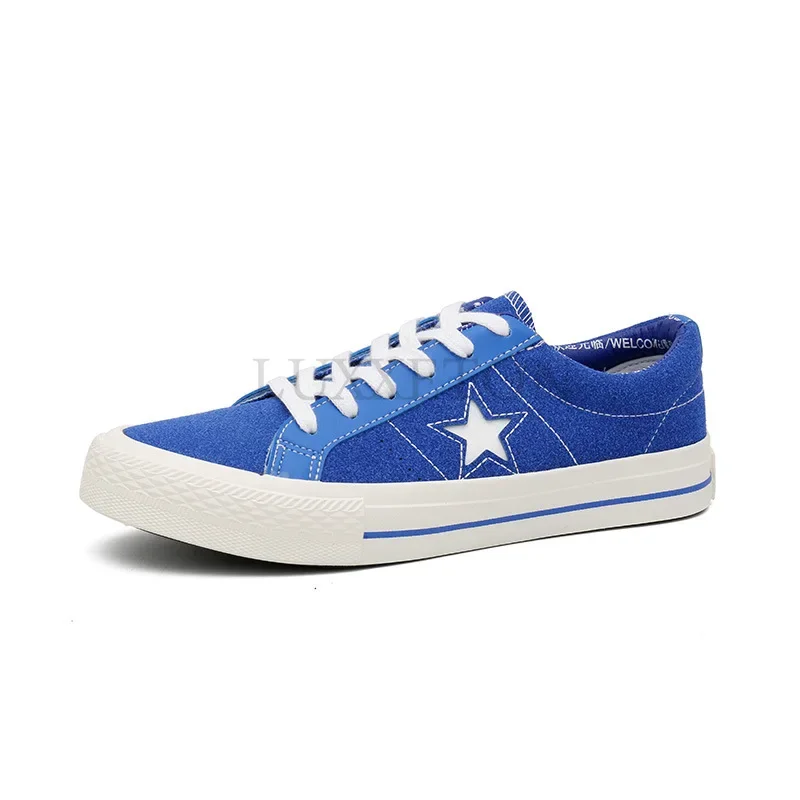Men Vulcanized Shoes Spring New Fashion Sports Trend Versatile Fashion Comfortable Casual Sports Low Cut Sneakers for Men