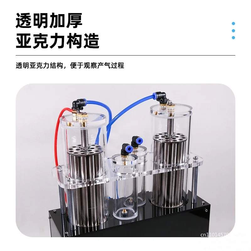 Double outlet hydrogen and oxygen separation electrolyzer is only used for teaching demonstration