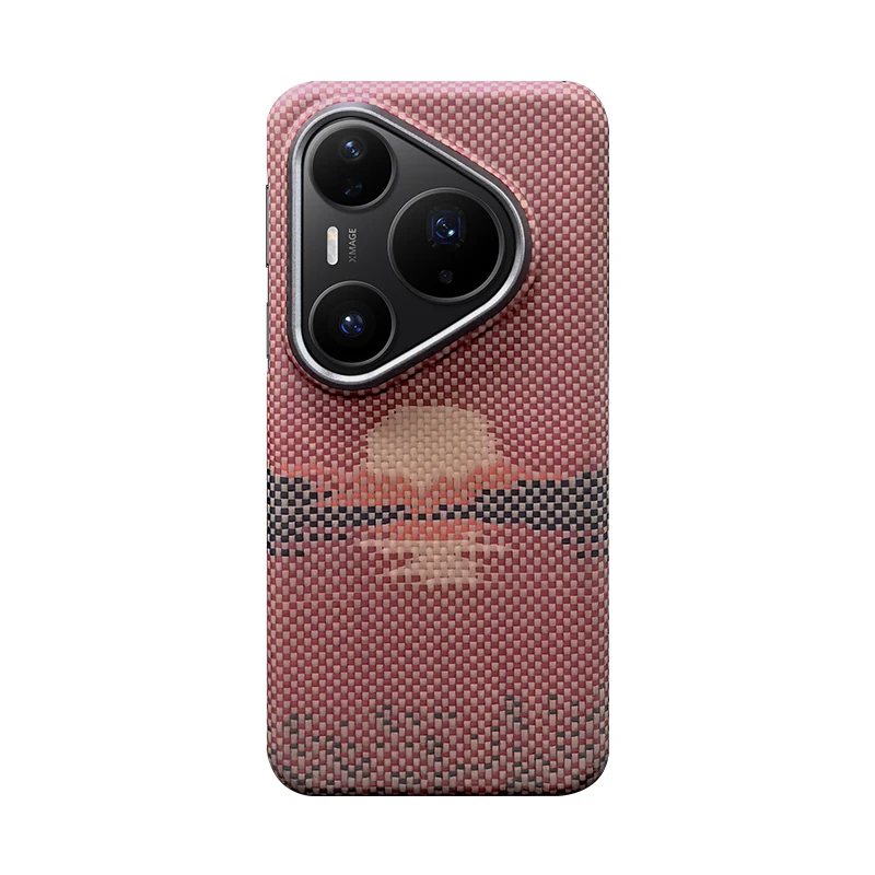 

100% оригинальный чехол для телефона из кевларового арамидного волокна 600D для Huawei Pura 80 Ultra Pro Pro + с магнитной зарядкой, задняя крышка для предотвращения падения