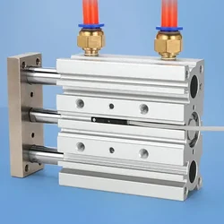 MGPM Pneumatic Compact Guide Cylinder MGPM12 MGPM16 MGPM20 MGPM25 MGPM32 MGPM40 MGPM50 MGPM63 MGPM80 Stroke 10mm-300mm