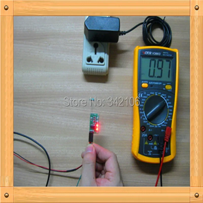 EM Field Detector Module EMF  Field Sensor LED Display Intensity Voltage Output 4-20mA for DIY Security Alarm System