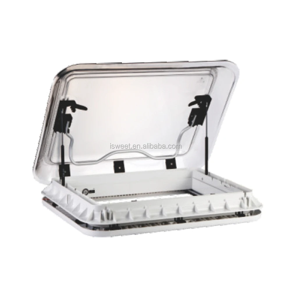 

12V LED Light Manual Control Caravan Skylight RV Roof Vent