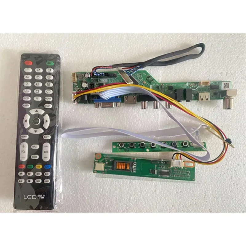 Control Board Monitor Kit for B173RW01 V3 TV+HDMI+VGA+AV+USB LCD LED screen Controller Board Driver