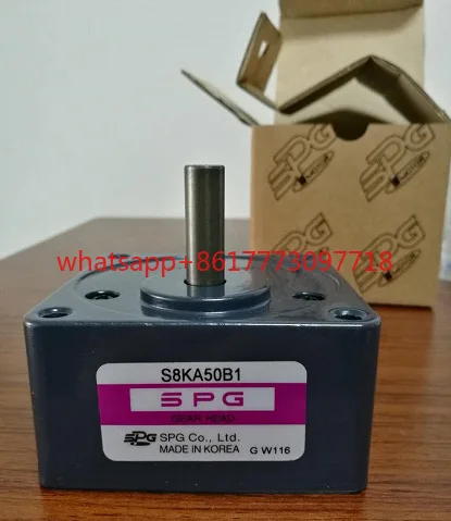 

SPG gear reducer S8KA (N) B1 series gear box gearbox, with 15W, 25W motor conveyor belt
