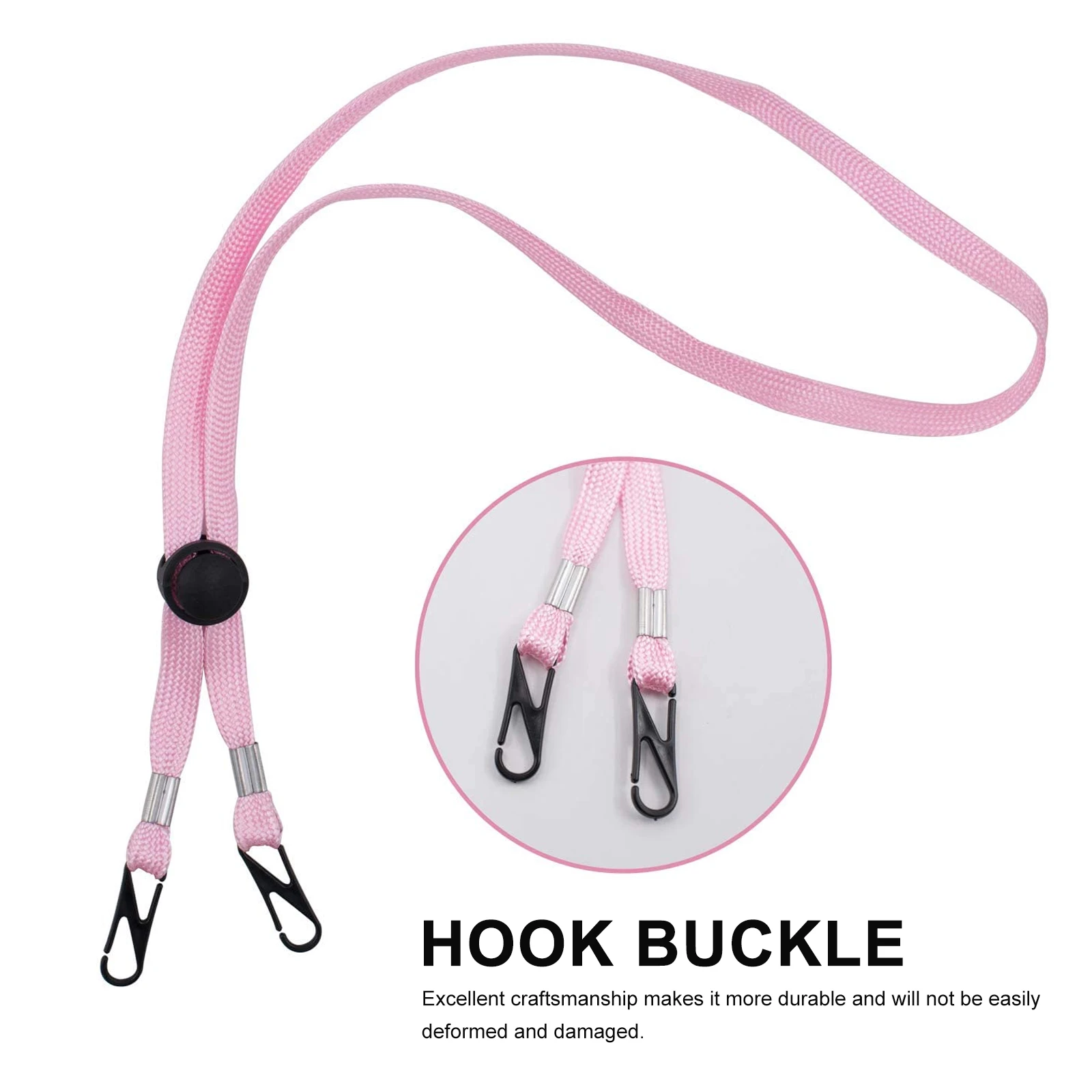 

100Pcs 8 Shape Hook Buckle Plastic Lobster Clasp Snap Hooks for Lanyard Towels Gloves Hanging Clips Hook Buckle