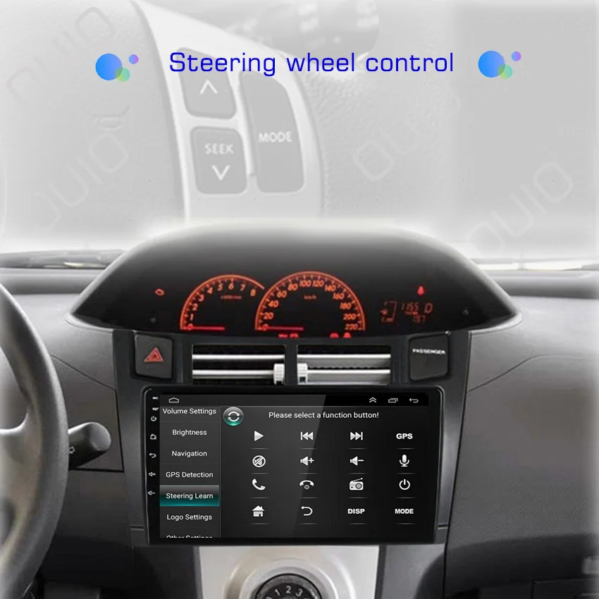Android 15 2din Car Radio for Toyota Yaris XP90 2005-2012 Multimedia Player 2din Carplay Auto Stereo 12GB+128GB Navigation Audio