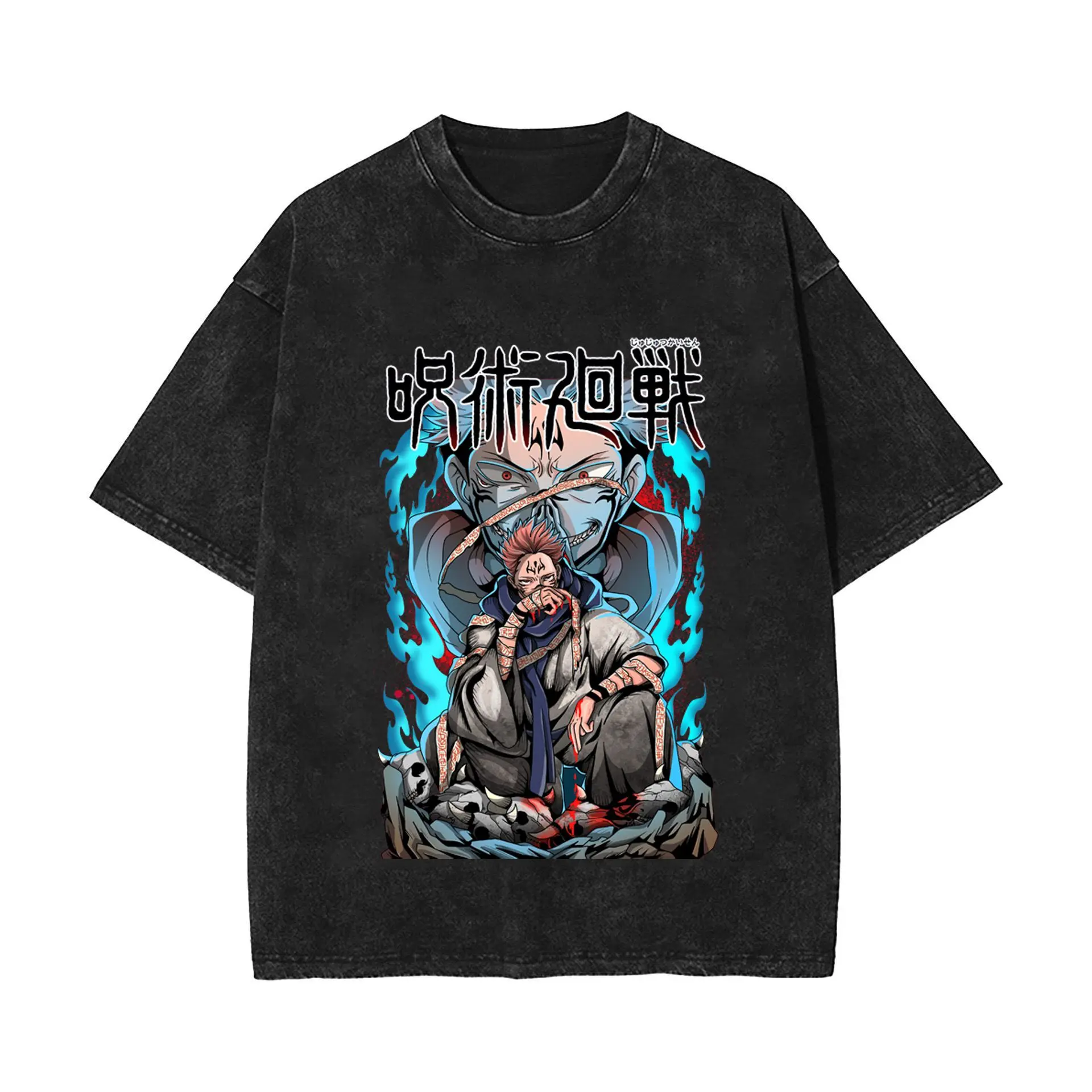 

Unisex Jujutsu Kaisen Fan Clothing T-Shirt 2026 Summer Cotton Casual Streetwear Anime Y2K Streetwear Trend