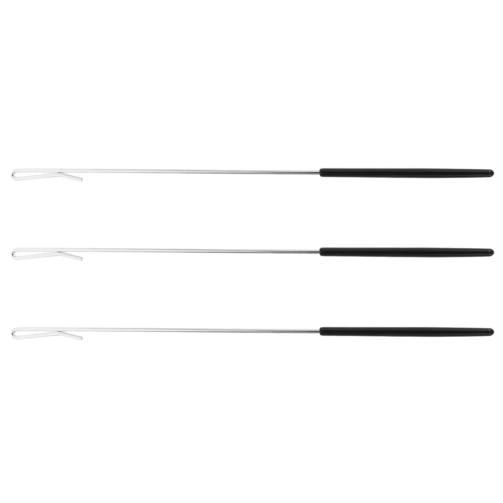 Aste per braccio manuale da 3 pezzi Maniglie professionali in acciaio inossidabile da 330 mm Asta di controllo per braccio burattino portatile leggera