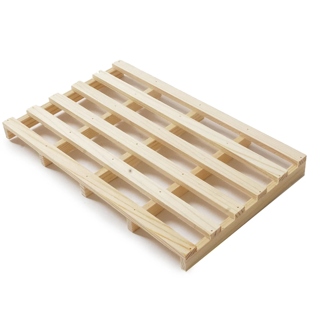 LESU RC Forklift Wooden Pallet Applicable 1/14 Remote Control Hydraulic Forklift Engineering Model Wooden Pallet Freight Plank