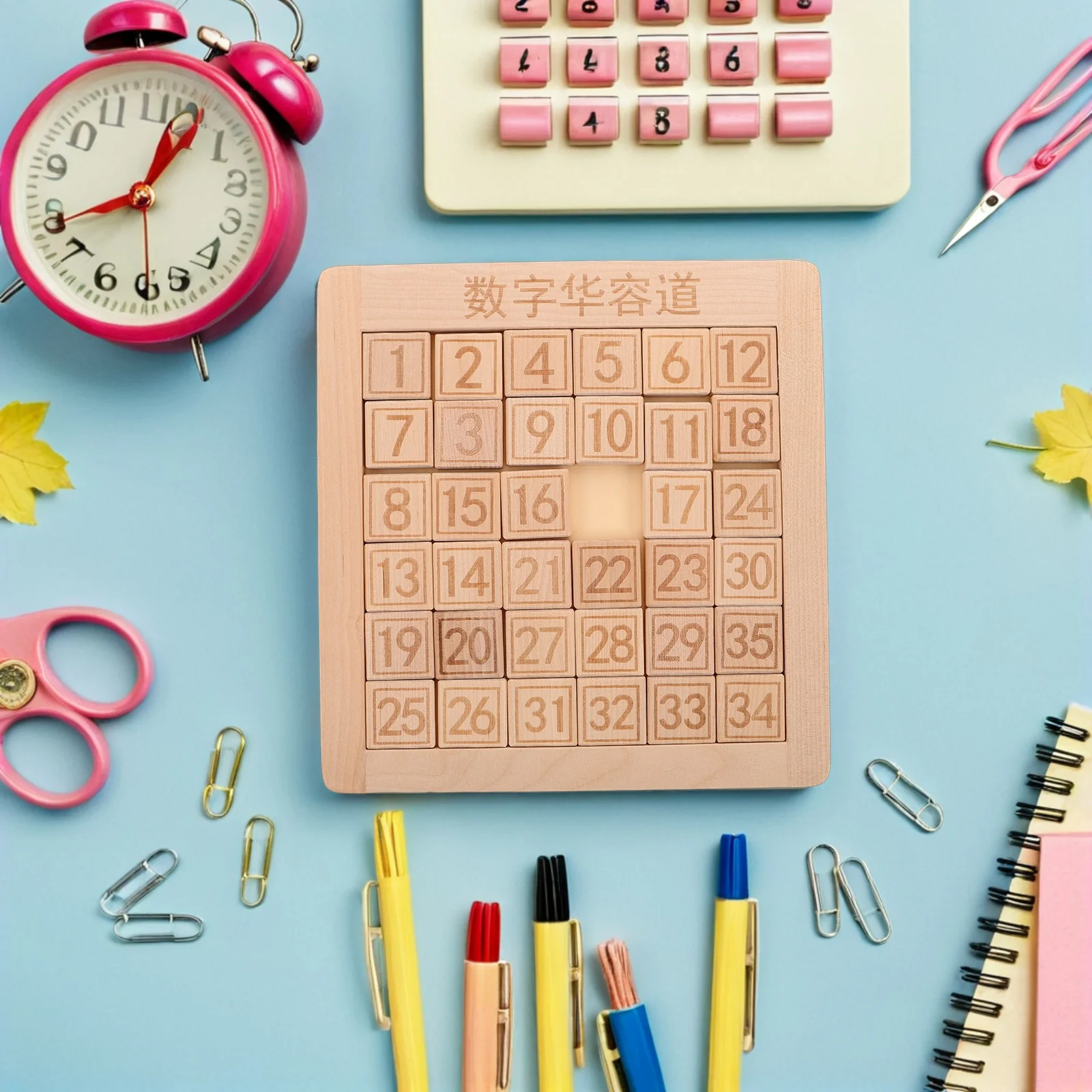 Número deslizante de madeira cérebro teaser jogos lógicos ferramenta educação precoce montessori festa favor viagem presente aniversário