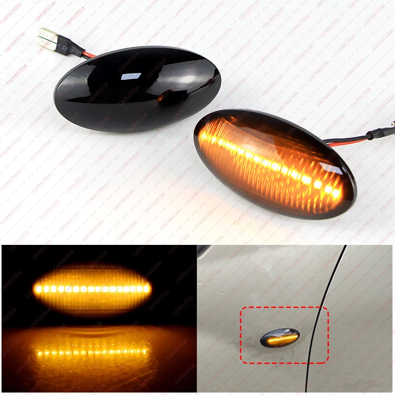 LED Dynamic Sequential Side Marker Turn Signal Light for Suzuki Swift MZ EZ FZ NZ RZ AZ 2004-2020 for Grand Vitara JT for Jimny view 6
