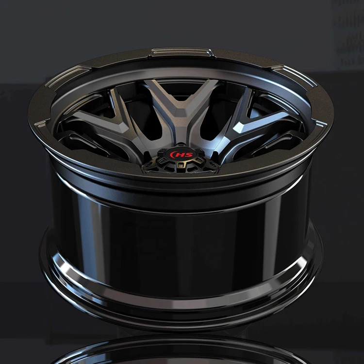 16 17 18 19 20 Polegadas Deep Convace Gloss Black Forged Wheels Jantes com trava central para Nismo JDM 300Z 350Z 370Z