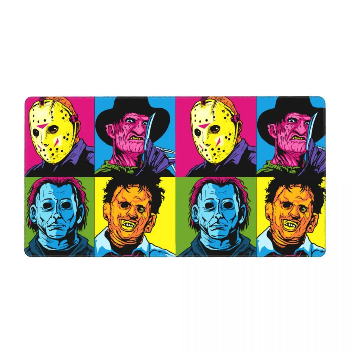 POP HORROR Michael Myers Jason Keyboard Carpet Mousepad Large Laptop Fabric Computer Mouse pad