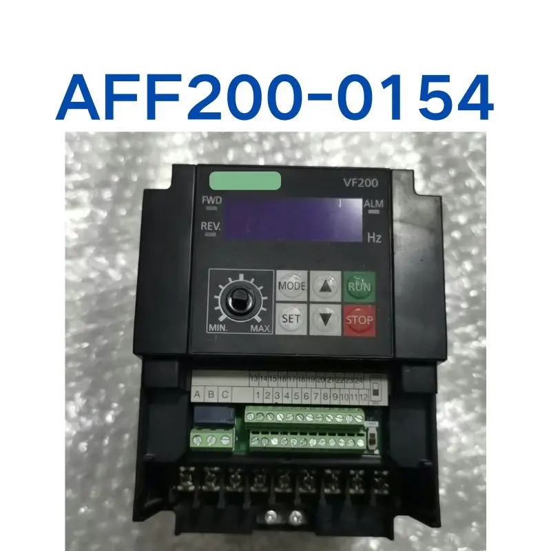 

Second hand VF200 frequency converter AFF200-0154 1.5kw test OK, fast shipping