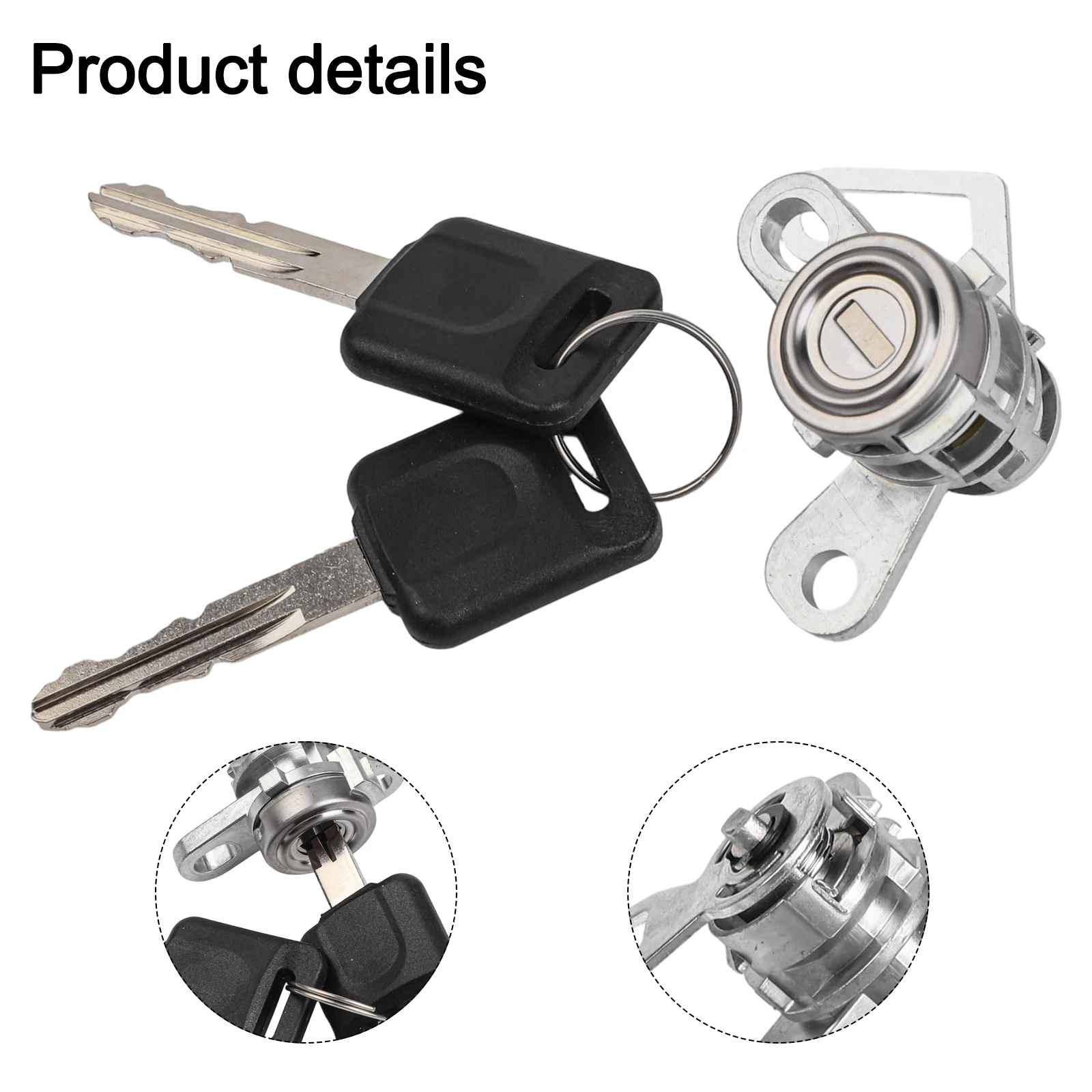 Cilindro de Cerradura de Puerta Trasera para Nissan Frontier con Número de Pieza K3477EA800 Compatible con Modelos 2005-2021 con Motores de 3.8L y 4.0L