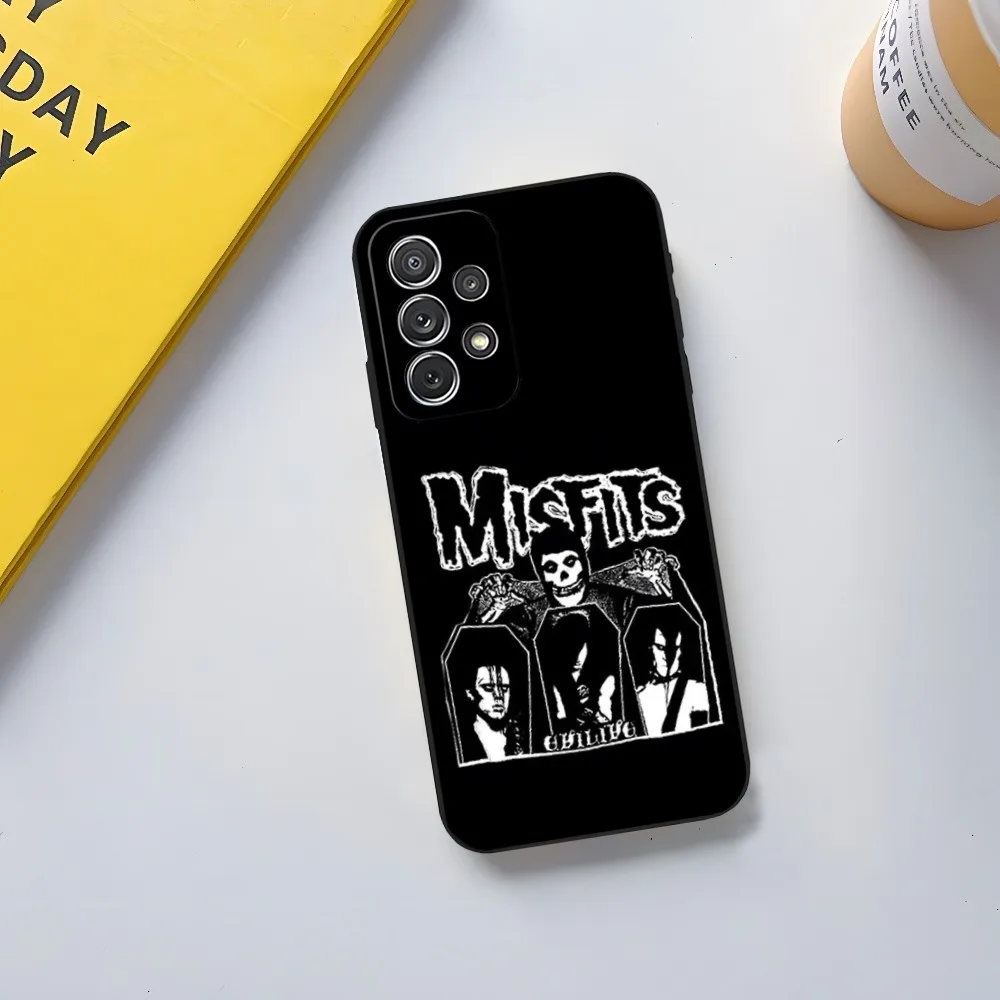 The Misfits Glenn Danzig Phone Case for Samsung Galaxy S23 Ultra S24 S22 S20 Fe S21 Plus A54 A34 A24 A53 M54 Note 20 Cover