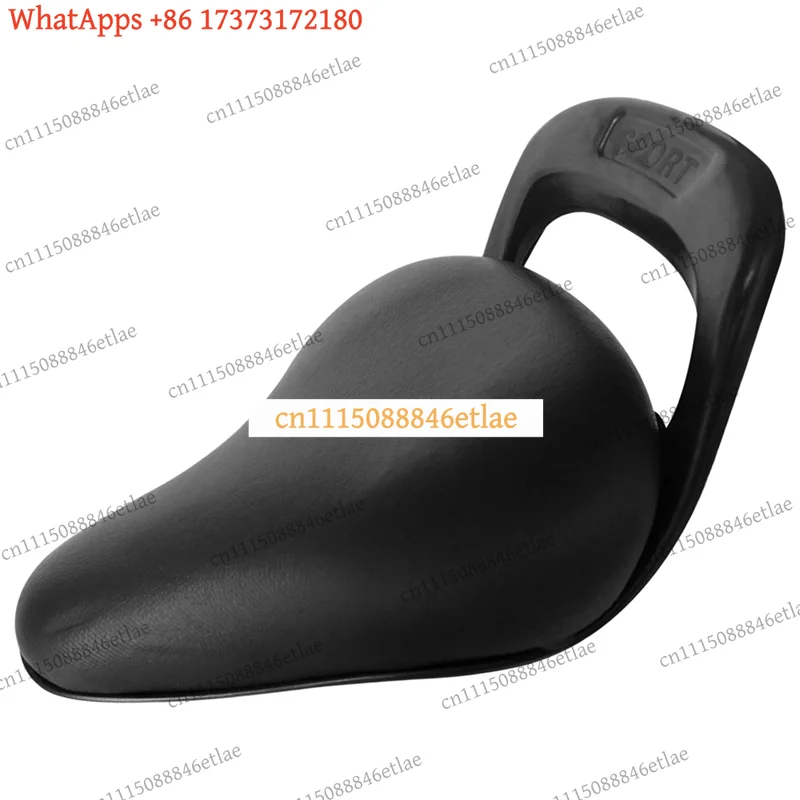 k3 Child Bicycle Seat Front-Mount with Safety Harness for Kids 1-3Y Max 15kg EN 14344 Certified PU Cover Not Adult Saddle Black