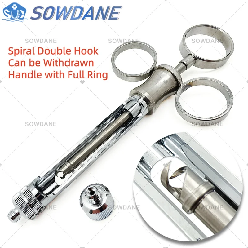 Dental Stainless Steel INTRALIGAMENTAL SYRINGE PEN-STYLE ASPIRATING 1.8ML Dental Surgical Instrument Dental Injector Tool