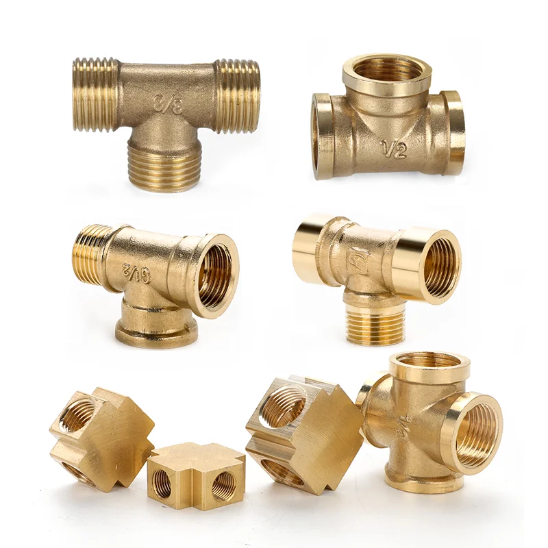 Brass Fitting Tee C…