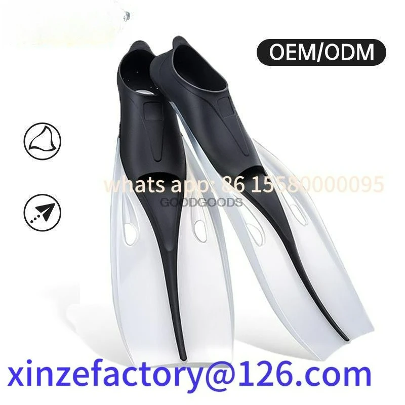 

Be suitable for Professional Scuba Diving Fins Adult Adjustable Swimming Shoes Silicone Long Submersible