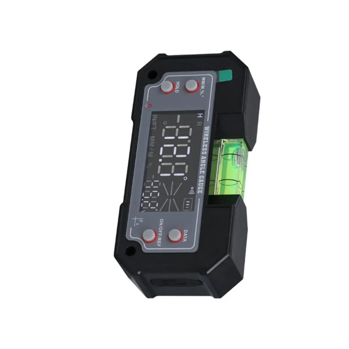 DT35BG Digital Bluetooth Angle Gauge Liquid Leveler Finder Inclinometer Bevel Gauge XY for Wood Work Sawblade Tools