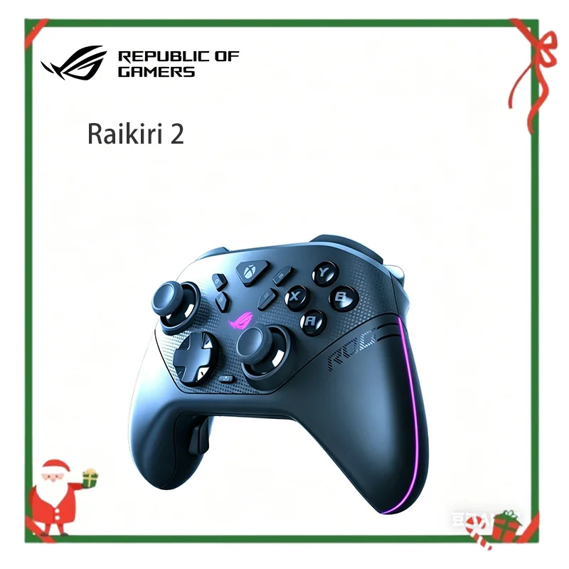 

Беспроводной игровой контроллер ROG Raikiri2 Bluetooth с OLED-дисплеем, мультиплатформенный, для киберспорта, подходит для Black Myth