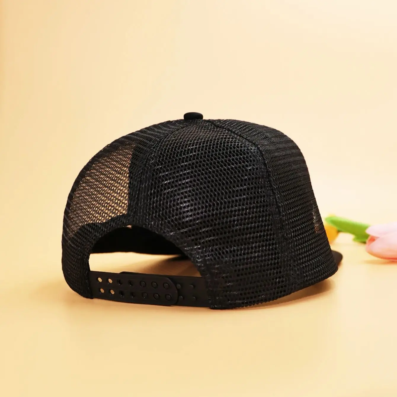 1 Pc Fun Printed Baseball Cap Strong Duck Mesh Breathable Sun Visor Cap Trucker Hat