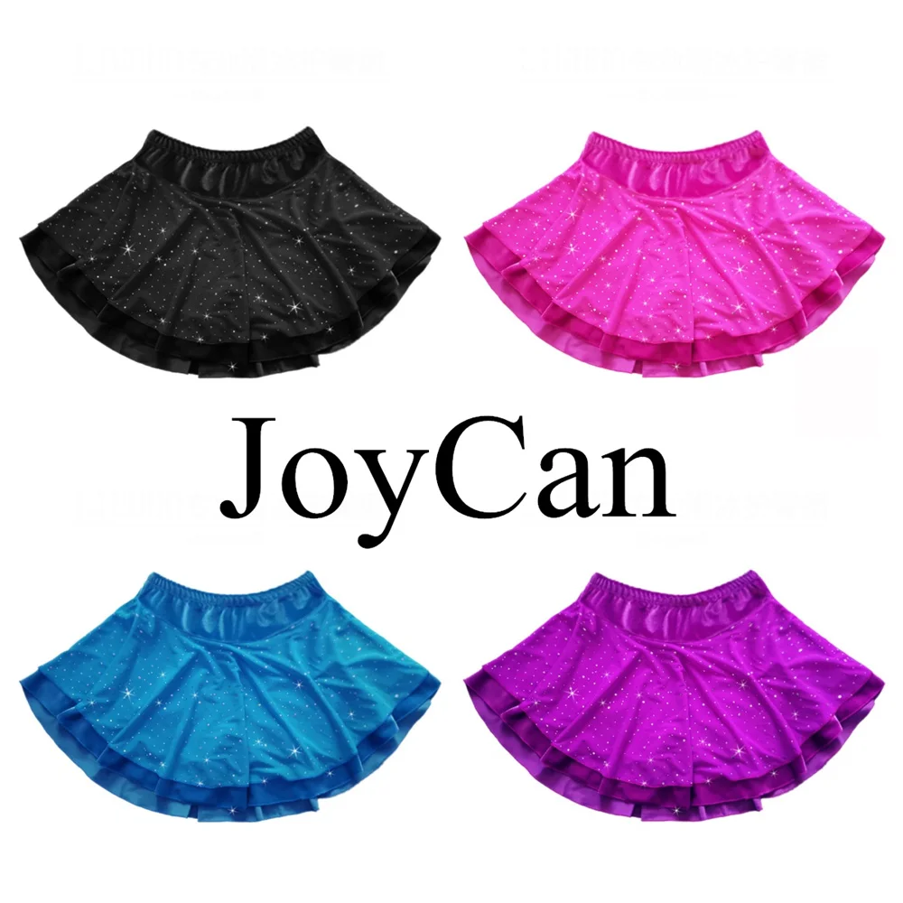 

JoyCan Ice Figure Skating Hip Butt EVA Padded Short Skirts Protective Gear