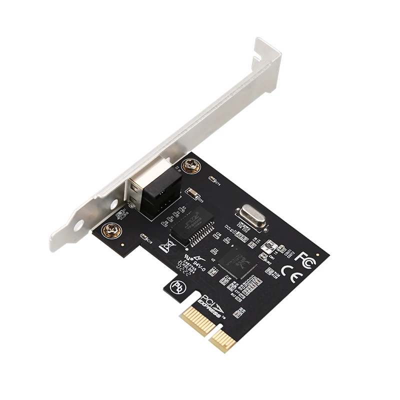 2 PCS Placa de interface de rede PCIe1X 1G Lan de alto desempenho Realtek8111L