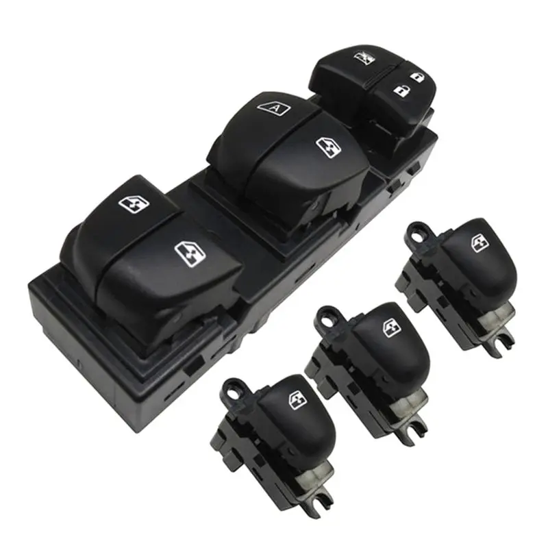 

Оригинальный комплект переключателей управления стеклоподъемниками для Nissan Juke 25401-1KA0A 25411-1KL5A