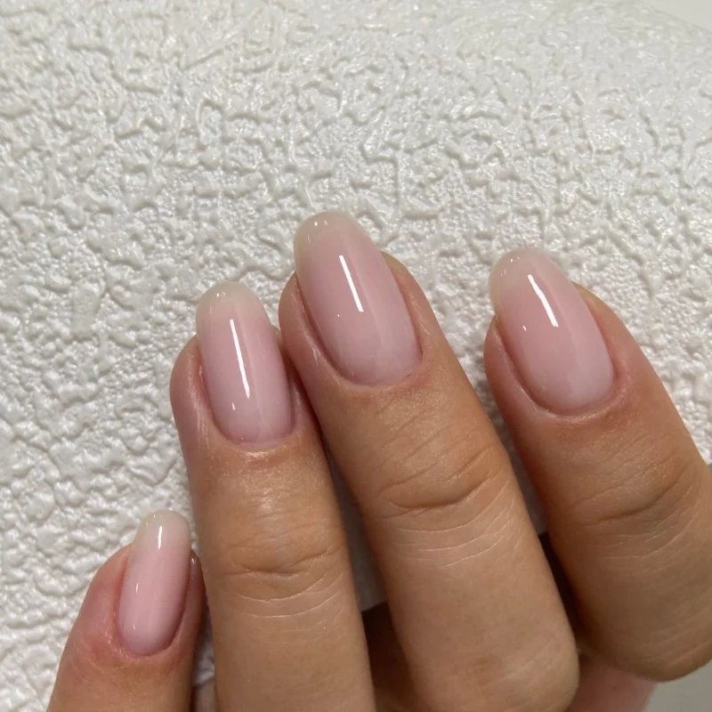 MSHARE 50ml Translucent Natural Pink Liquid Builder Nail Gel For Nails Extension Construction Self Leveling Tpo Free Soak Off