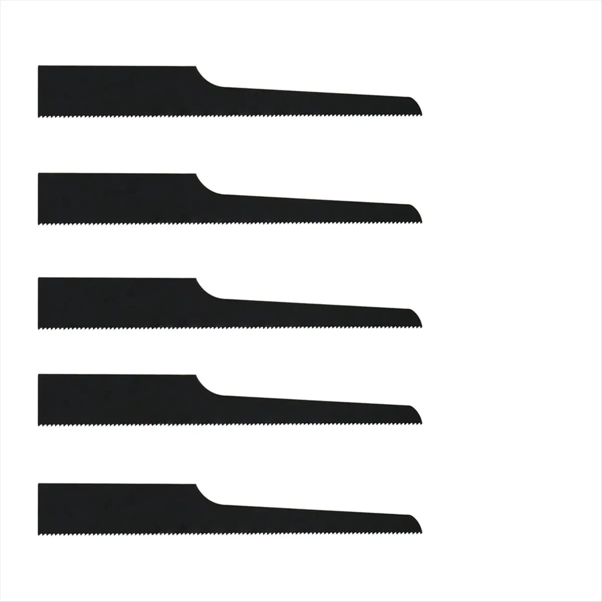 T32C New 24T Industry Air Saw Blades for Tooth Reciprocating Saw Blade Compatible Silver Line Air Body Saw 5pcs