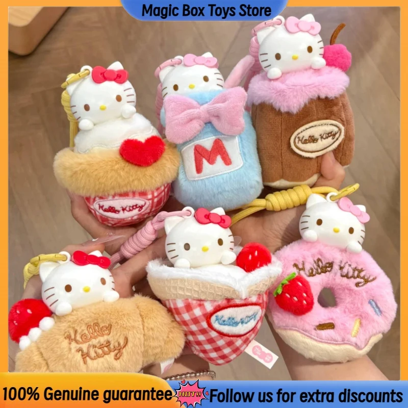 

Новая подлинная серия Hellokitty для послеобеденного чая, глухая коробка для ароматерапии, милая кукла, кулон, подарок для девочек, модная игрушка, Рождественский подарок