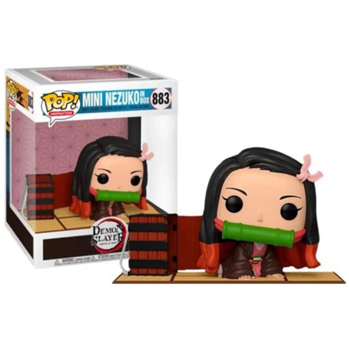 FUNKO POP 25 Styles Demon Slayer ENMU 1158# KANROJI 1306# IGURO 1395# NEZUKO 883# 1264# KAMADO 873# 868# Vinyl Figure Model Toys