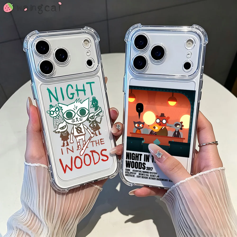HOT 99 Nights in the Woods Phone Case For Samsung Galaxy S26 S25 S24 S23 S22 S21 S20 Edge FE Ultra Plus 4G 5G Anti Fall Clear