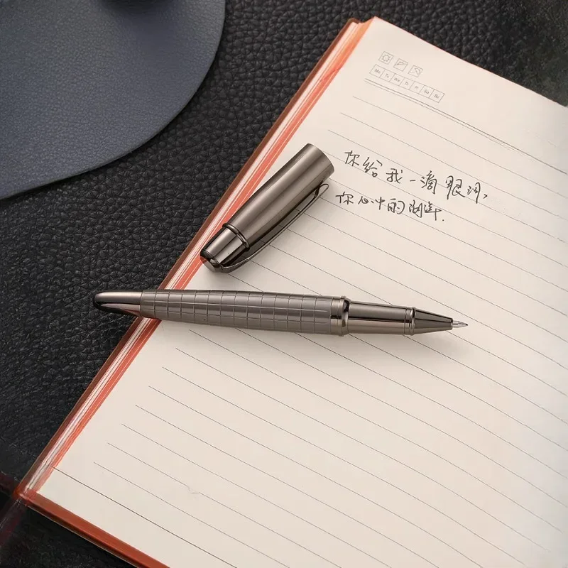 MB-قلم كرة ، رولينيل فاخر ، أسود ، أقلام جل ، طالب ، مدرسة ، إكسسوارات مكتبية ، أعمال ، هدايا كتابة سلسة #3