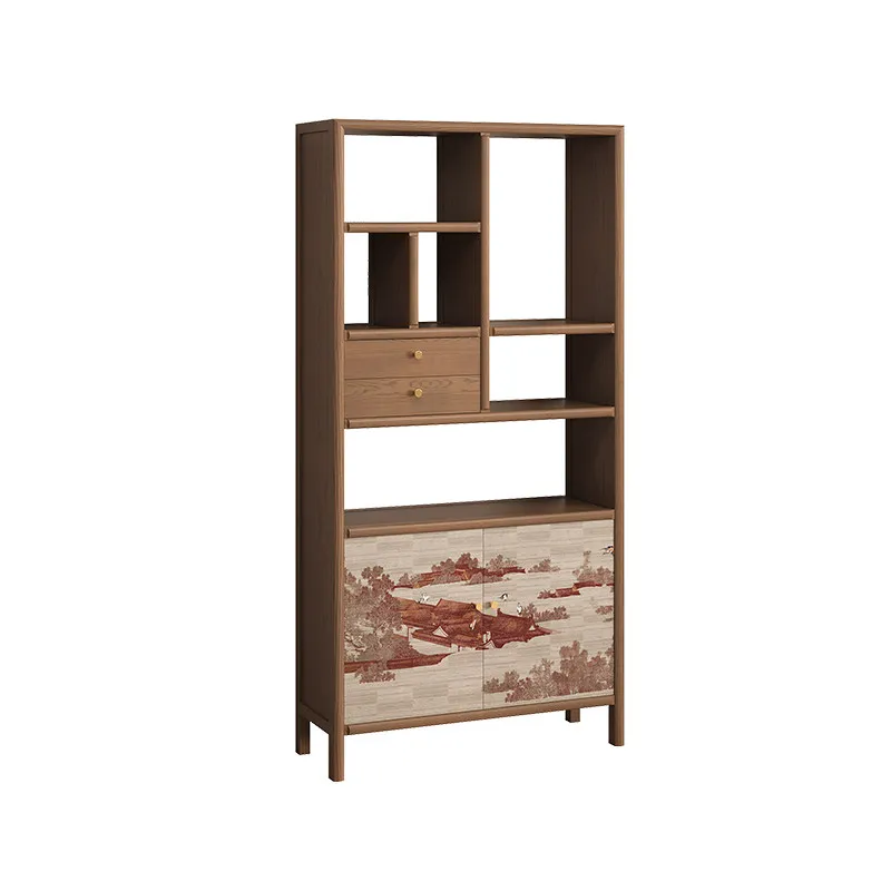 LMM Innovative Pure Solid Wood Seiko Craftsman Bogu Frame High-end Atmospheric Texture