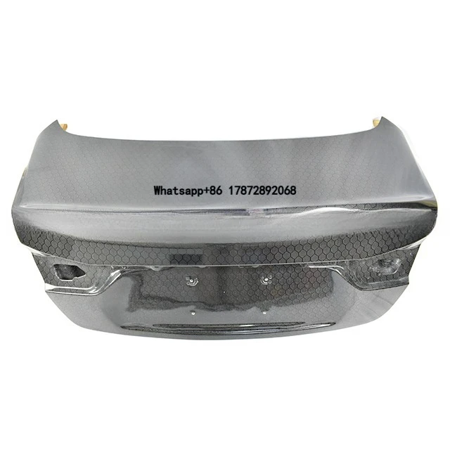 

CUSTOMIZED CLS STYLE HONEYCOMB CARBON FIBER REAR TRUNK BOOT LID for 2018-2021 INFINITI Q50