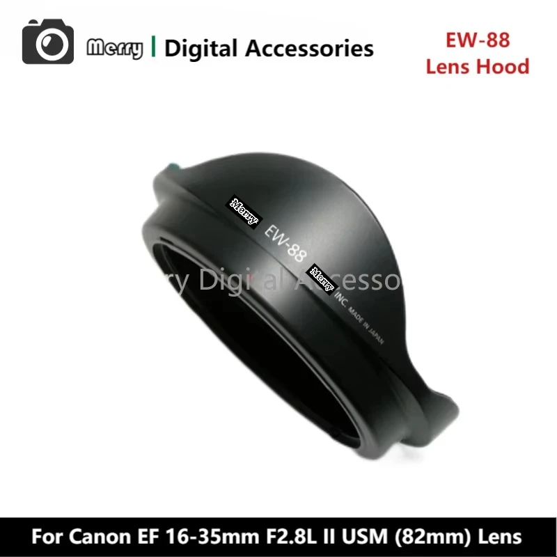 

New Original Genuine Front Lens Hood EW-88 For Canon EF 16-35mm F2.8L II USM (82mm) Camera Lens