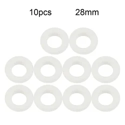 10/30/50 Black White Durable Practical Self-locking Accessory Air Hole Fastener Pairts Resin Eyelet Adjustablem