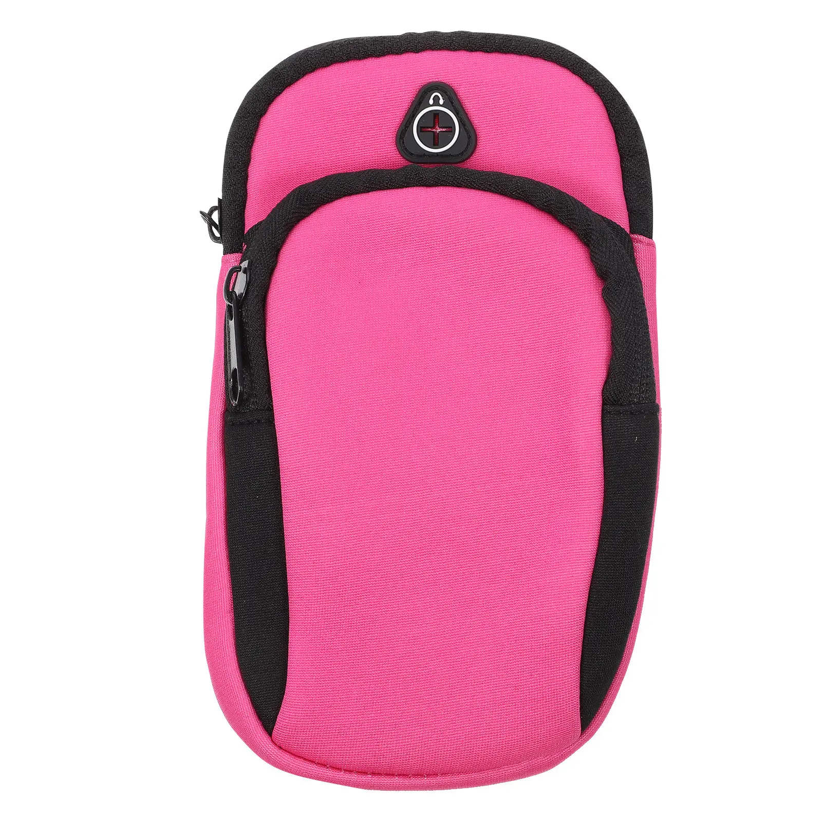 

1Pcs Sports Armband Mobile Phone Bag Waterproof Anti-Slip Running Package Large Capacity Fitness Key Holder Under 6.5 Inch