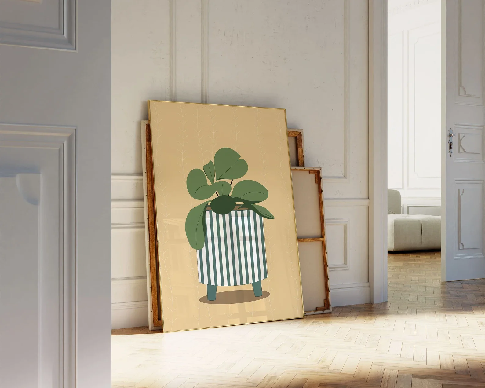 Retro Flowerpot Print, Plant A - đánh giá và giá Vertical Wall Planter