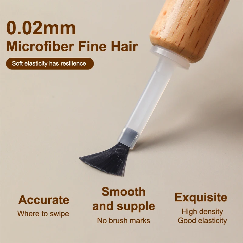 Pennello per smalto usa e getta professionale Bottiglia per smalto Spazzole per testina di ricambio Applicatori per polvere acrilica Strumenti per manicure