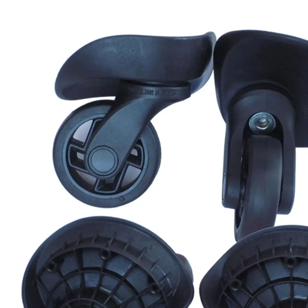 2 قطعة استبدال حقيبة الأمتعة عجلات دوارة 360 عجلات #5