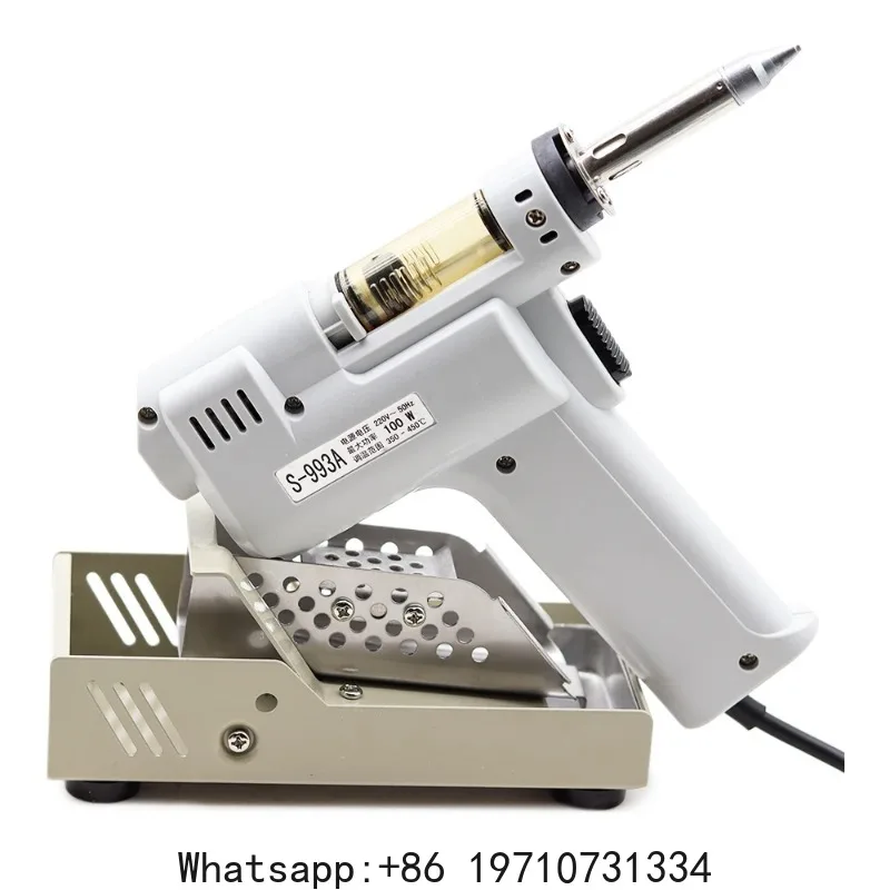 220V Tin  100W 993-998P Electric Single Double  Pump Vacuum Pump Tin  Tin Suction Gun Soldering Iron