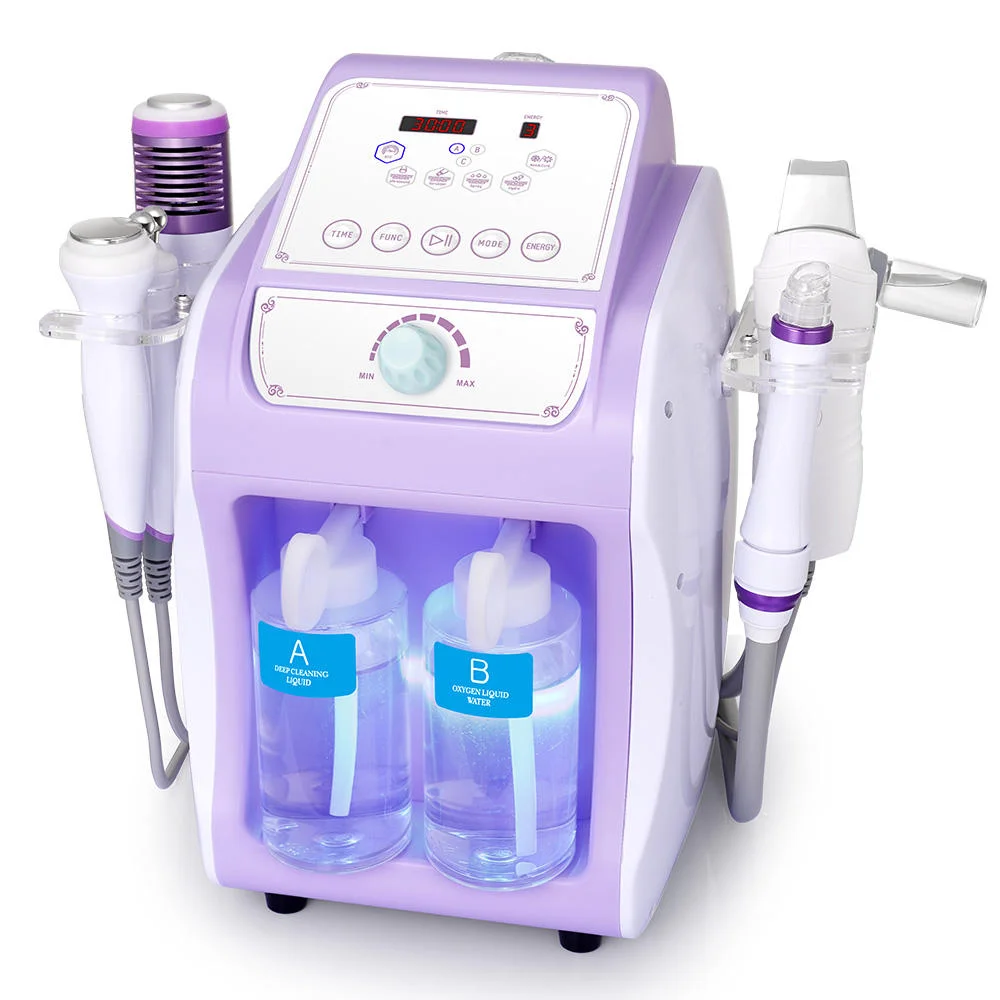 Newest f 6 in 1 Face Machine Hydro-Dermabrasion Machine Multifunctional Skin Care Machine for Beauty Salon