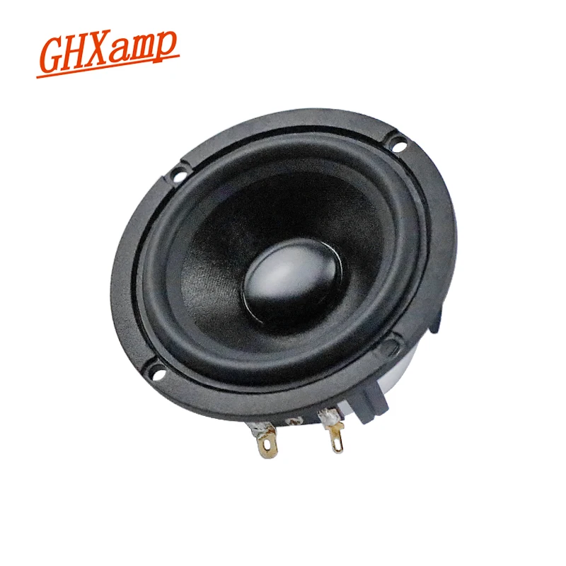 GHXAMP 3.5 pollici 95mm auto Full range altoparlante Midrange 25Core cono di carta al neodimio suono chiaro piacevole 4OHM 20W 91Hz ~ 20KHz 1 pz