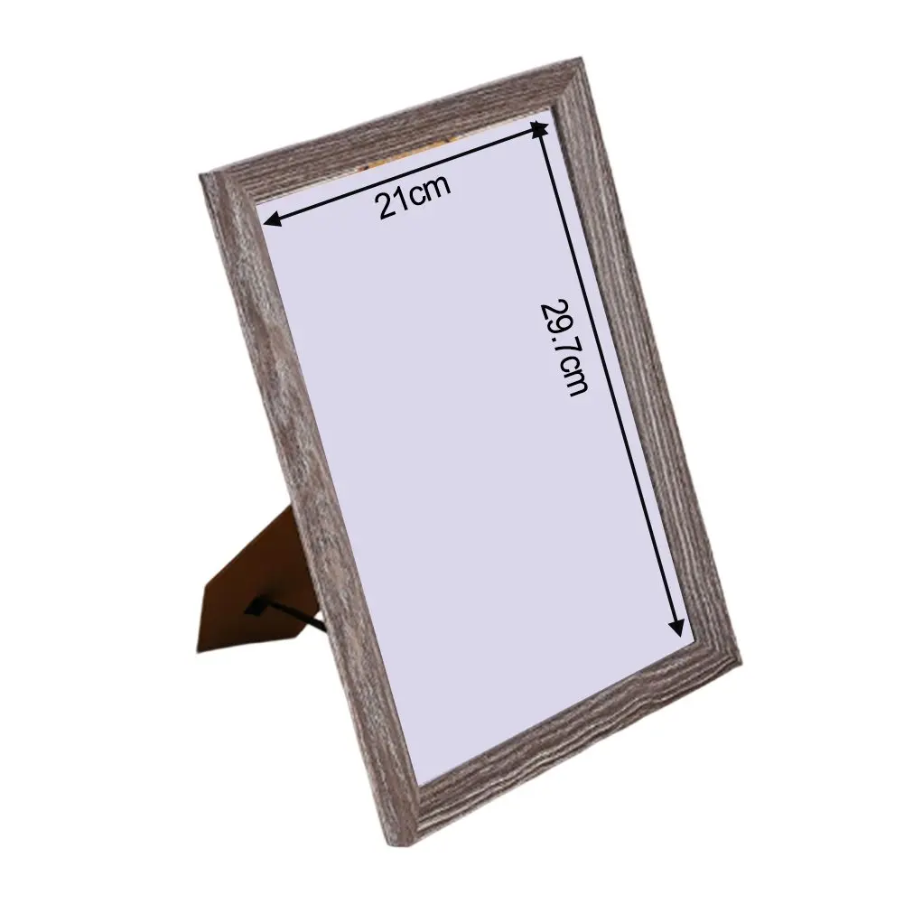 Document Holder Certificate Frame Certificate Display 21x29.7 Cm Sturdy Back Stand Wall Mount And Tabletop Use