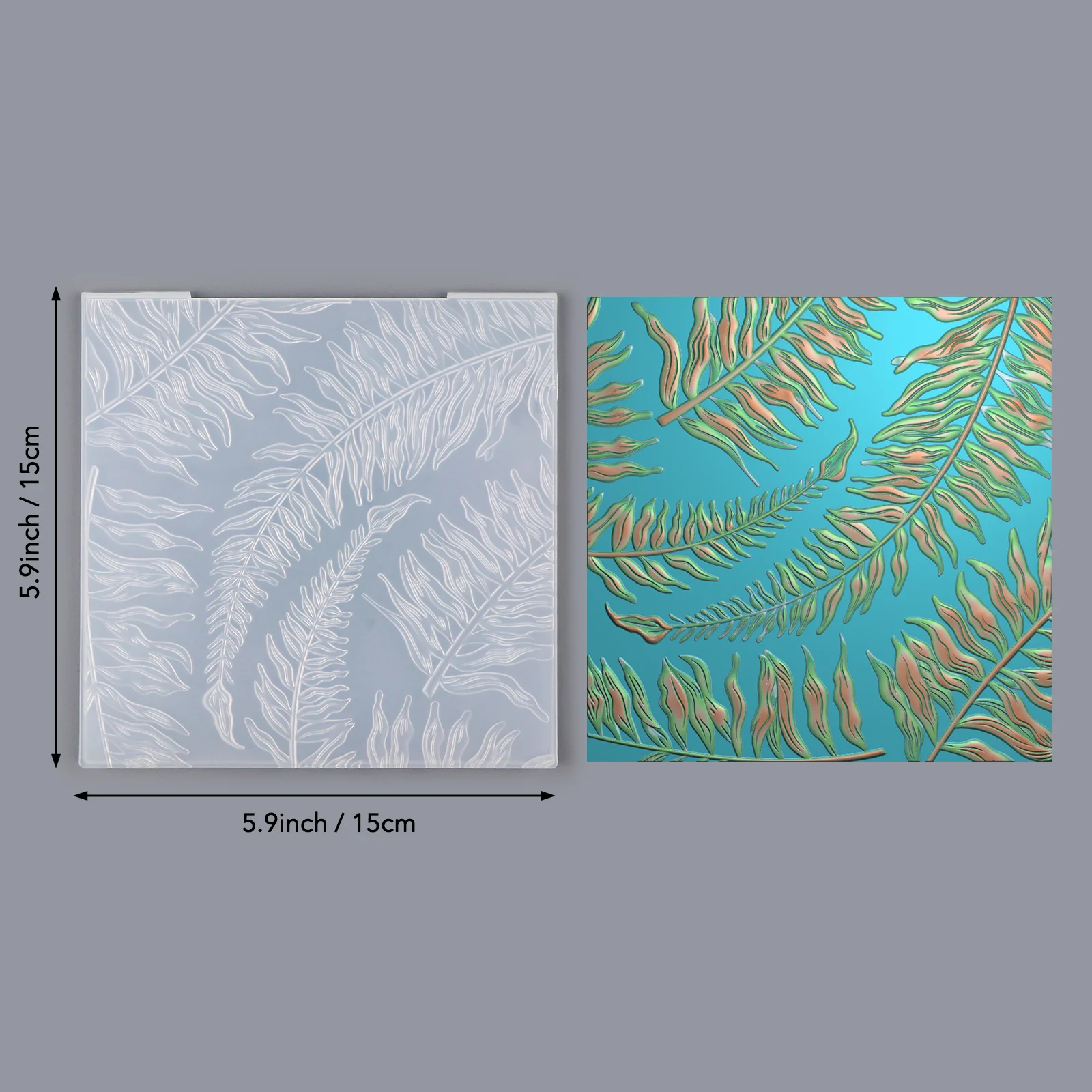 

Папка с 3D-тиснением Tropical Leaves для изготовления карточек и скрапбукинга — прочный пластик, легкое тиснение — идеальное предложение 2023 года.