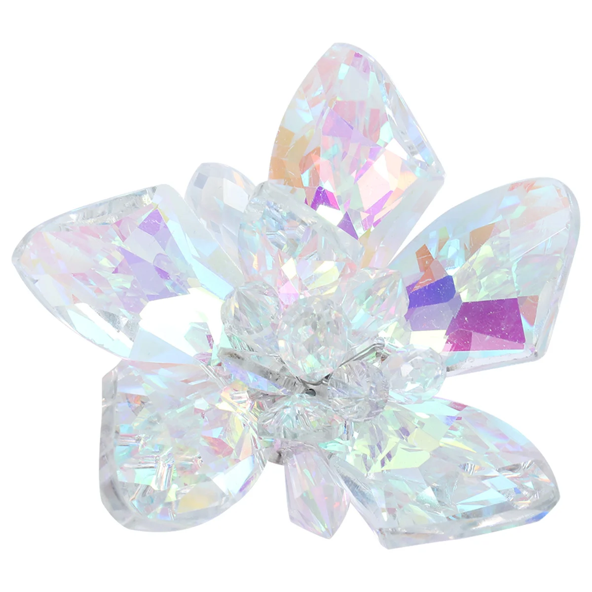 

1Pcs Colorful Glass Crystal Flower Shoe Decoration DIY Women Footwear Ornament for Sandals Flats Boots Pumps Heels Fashion